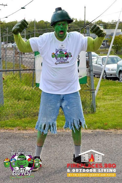 man at Egg Fest 2013